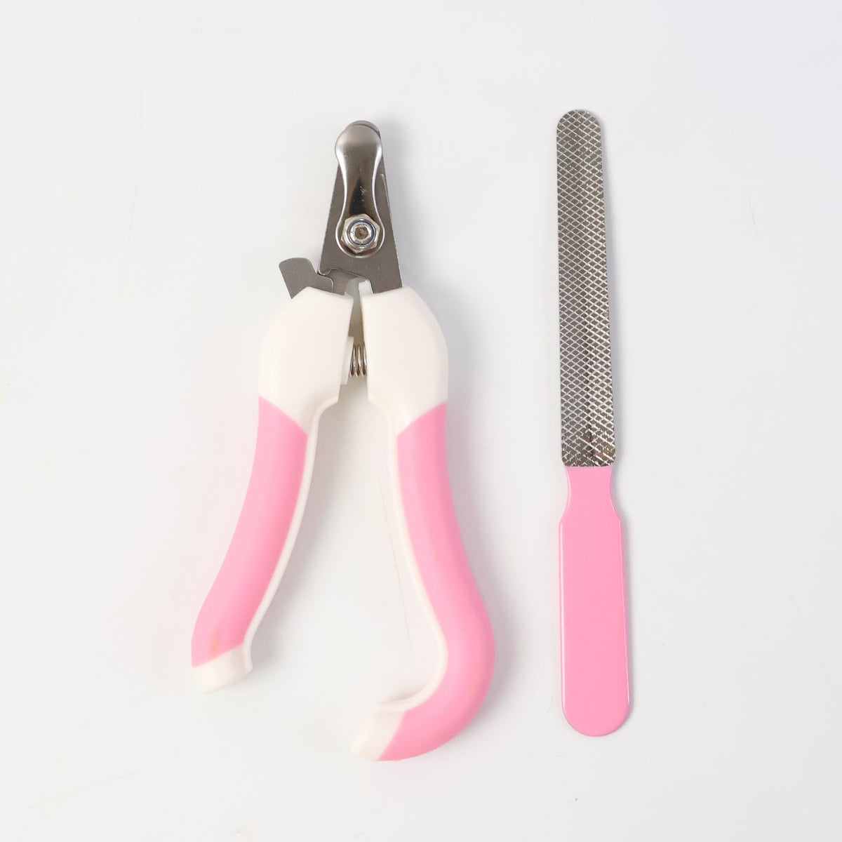 Pet Nail Clipper and File Set for Dogs and Cats, Home Pet Grooming Kit (1 Set)