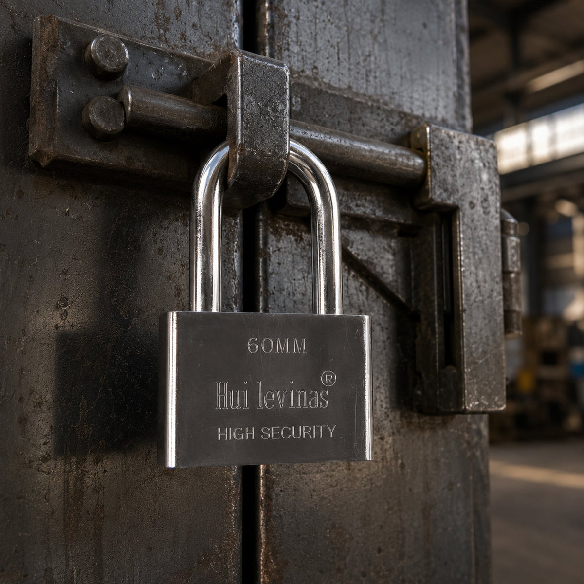 Keys supplied with the padlock