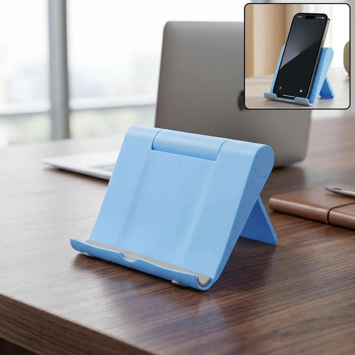 Foldable Mobile Phone Stand for Video Calls, Watching Videos and Classes (1 Pc)