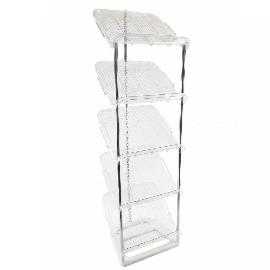Vertical shoe storage organizer product view