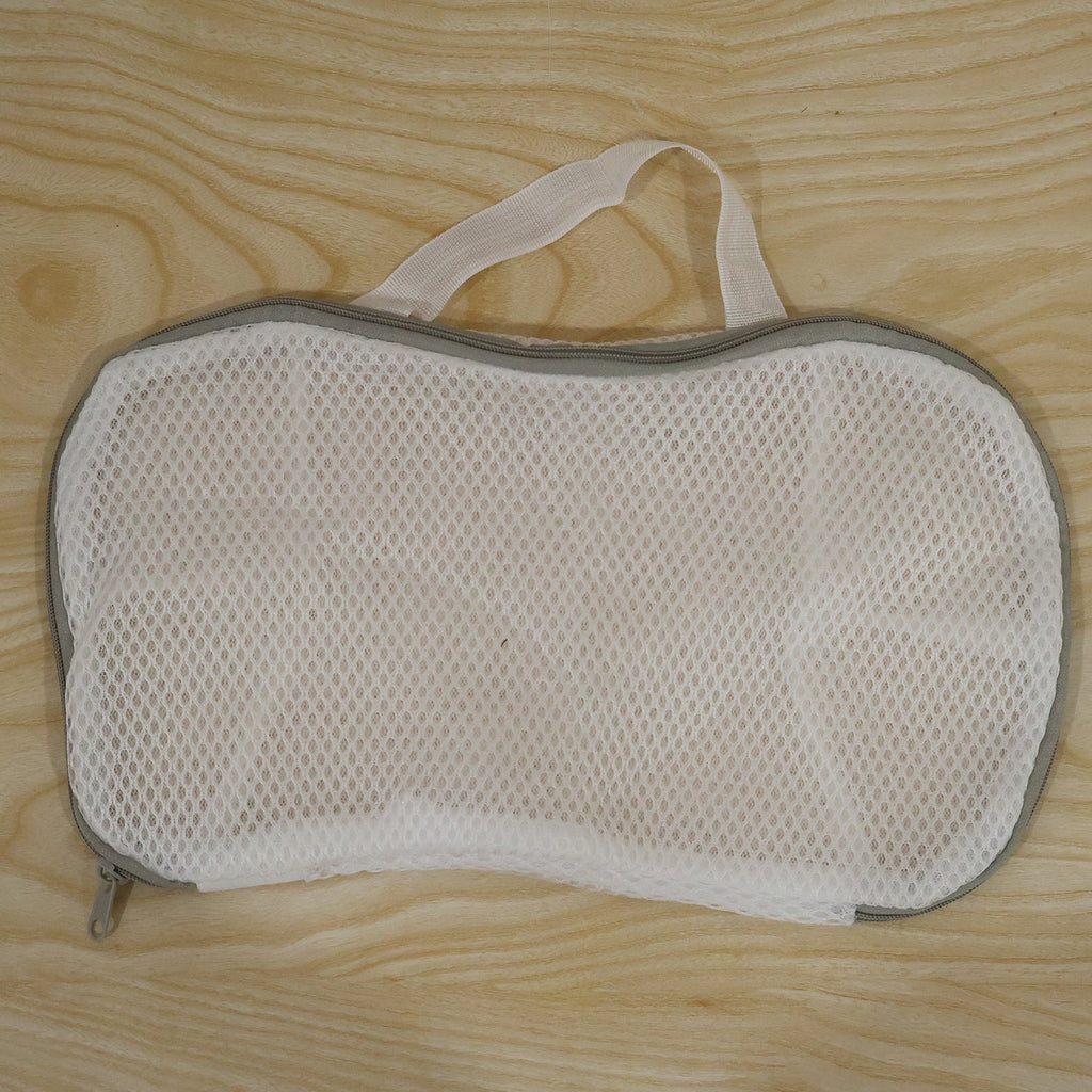 Reusable mesh laundry wash bag live product photo