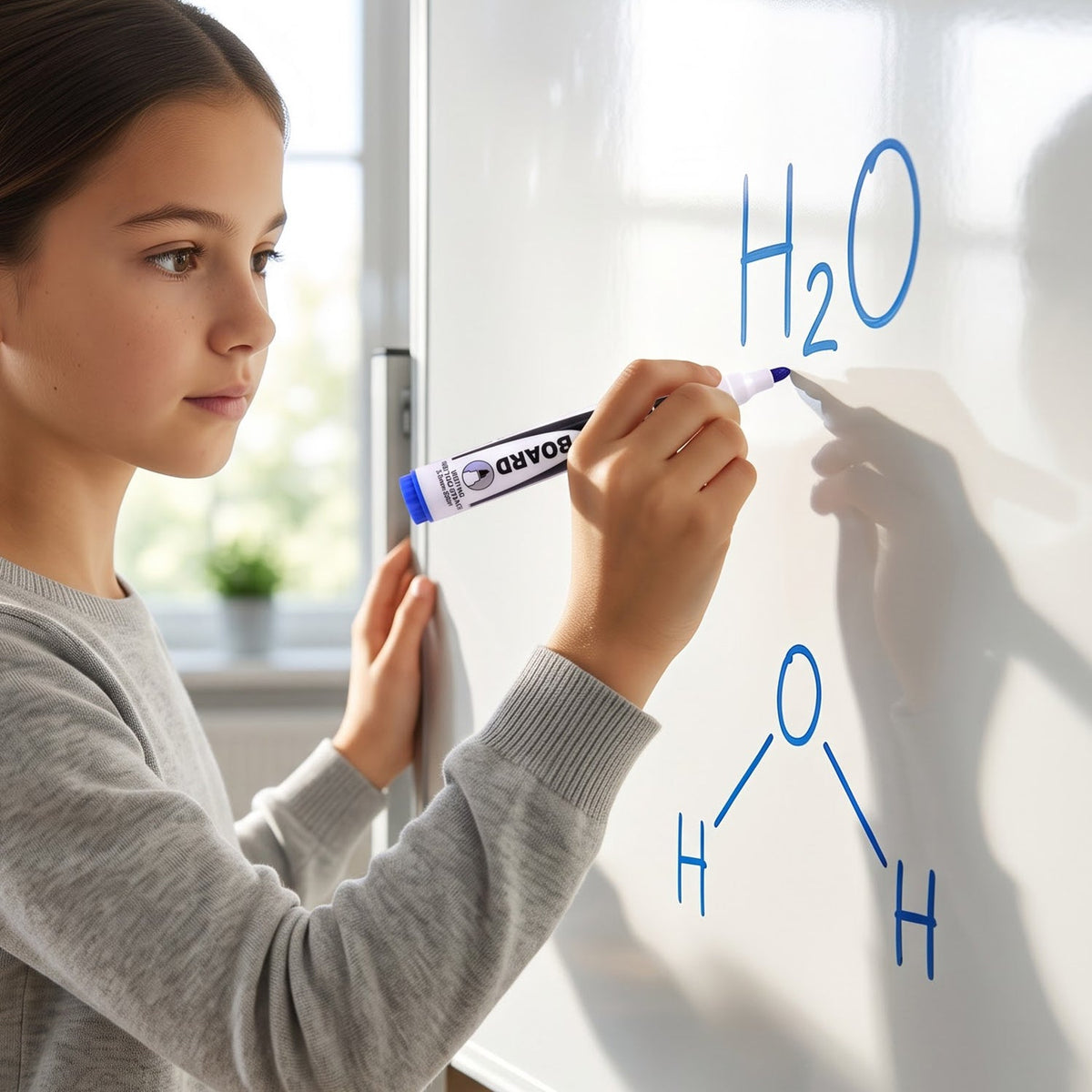 Dry erase marker classroom usage view