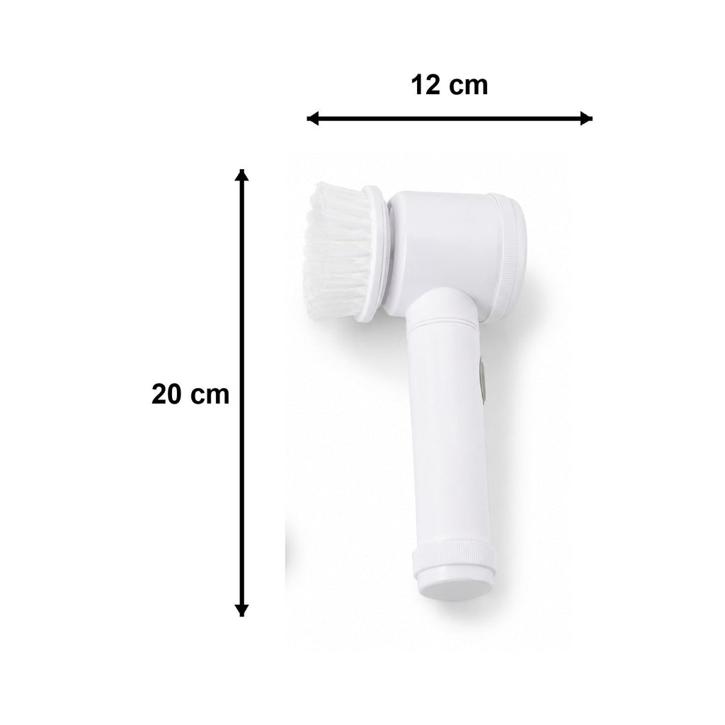 5 in 1 Electric Cleaning Brush Rechargeable Spin Scrubber for Bathroom