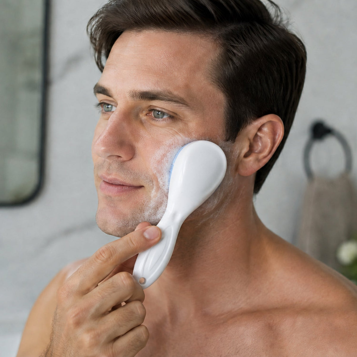 Silicone Face Scrubber – Gentle Exfoliation & Cleansing | AuriGlam