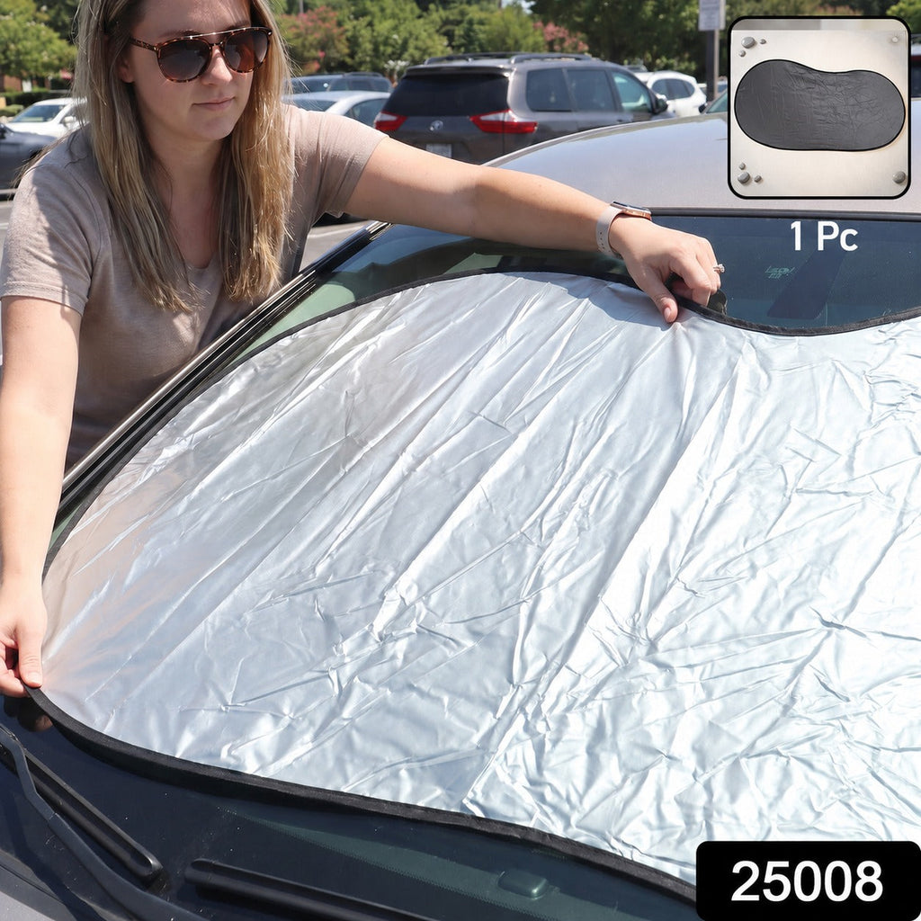 Foldable Car Windshield Sunshade for Heat Protection During Summer Travel